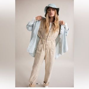 Free People Marci Coverall - new with tags